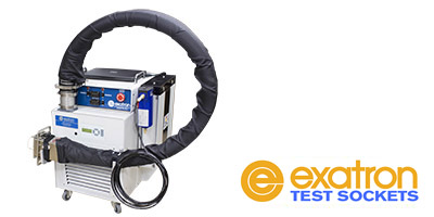 Exatron advanced designed Direct Contact Refrigeration Thermal Testing System, is better than an electronic Peltier or a thermal forcing thermal stream forced air system.
